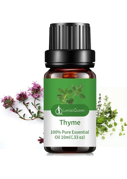 Kekik Tarzı Esansiyel Yağ Aromaterapi Masaj Cilt Bakımı Reçete Lavanta Gül Çayı Okaliptüs Aromatik Bitki Özü (Yurt Dışından)