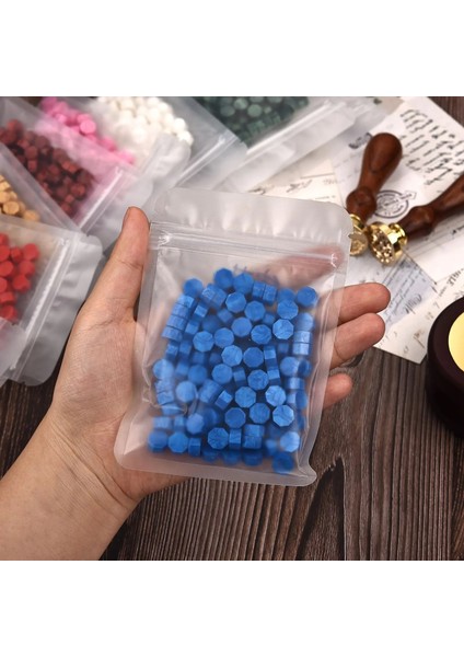 No.6 Stili Yangın Cila Mühür Balmumu Parçacıkları Davetiye Zarfı Düğün Sızdırmazlık Balmumu Cila Renkli Balmumu Parçacıkları Dıy Karalama Defteri (Yurt Dışından) fırsatları