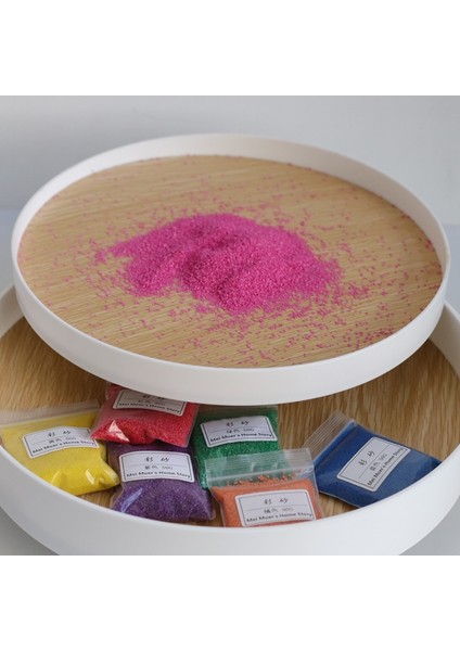 Kırmızı Stil Diy Çocuk Şeffaf Jöle Mum Deniz Renk Süsler Dekorasyon Kokulu Mum Dekorasyon Ince Kum Taş Malzemesi (Yurt Dışından) fiyatları