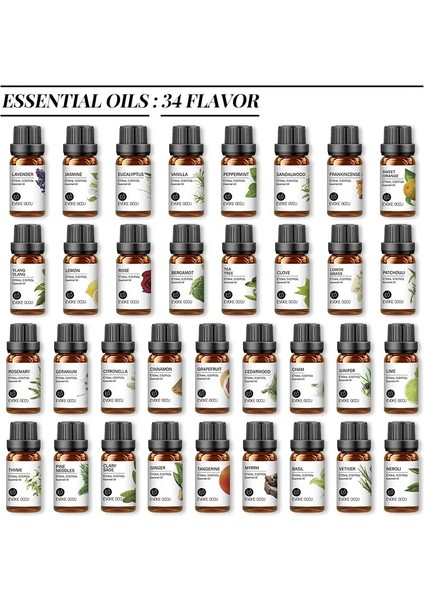 Ylang Tarzı Yeni Çok Kokulu Lavanta Gülü Çay Ağacı Nemlendirici Buhar Sprey Mum Sabun Yapımı Bitki Esansiyel Yağı (Yurt Dışından) fırsatları