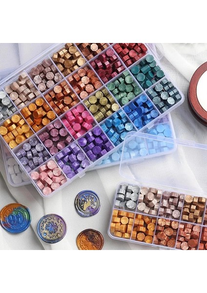 Kahverengi Tarzı Antik Sızdırmazlık Balmumu Damga Yapma Araçları Sızdırmazlık Balmumu Kutu Seti Mühür Fasulye Damga Boncuk Vintage Zanaat Zarf Düğün Mühür Mumu (Yurt Dışından) fiyatları