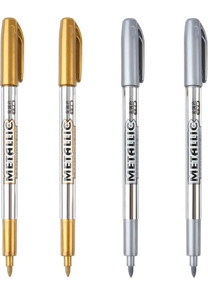 5gümüş Tarzı Metalik Kalem Altın Gümüş Reçine Çizim Kalem Akrilik Boya Dıy Epoksi Reçine Kalıp Vurgulamak Kalıcı Marker El Yapımı Crfat Malzemeleri (Yurt Dışından) fırsatları