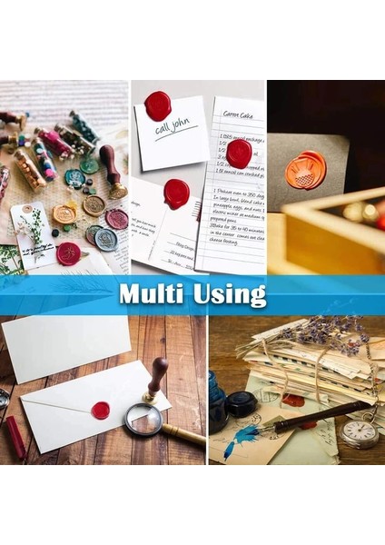 29-Mavi Tarzı Ealing Mühür Mumu Damga Boncuk Retro Pullar Zarf Belgeler Kart Davetiye Mektubu Renkli Mumlar Lake El Yapımı (Yurt Dışından) modelleri