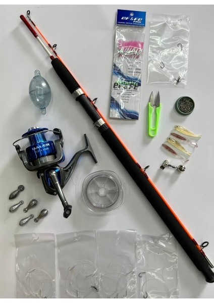 Bauer Testa Makine 2 Parça Dolgu Tekne Olta Takımı Seti