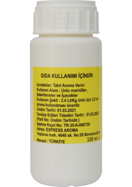 100 ml Tahıl Aroma Verici
