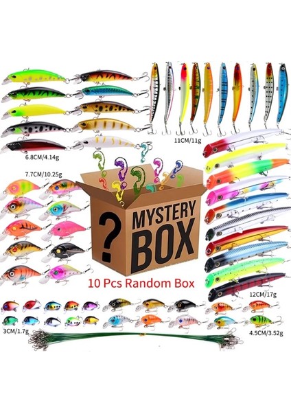 Karışık Süpriz Hediyeli Random Box Rapala 10 Adet