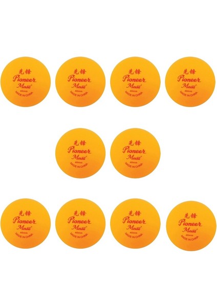 Masis Pioneer Ping Pong Topu Turuncu 10LU