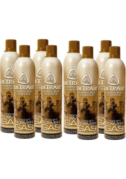 Power Gas Green Gas 570ML. 8 Adet