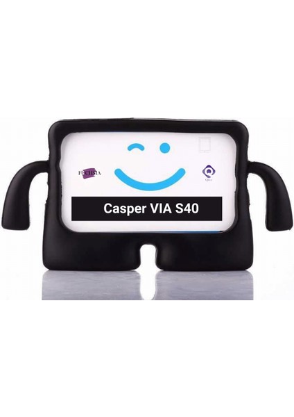 Casper Via L40-G 10.4 Inç Uyumlu Fuchsia Ibuy Standlı Eğlenceli Çocuk Ruhlu Tablet Kılıfı