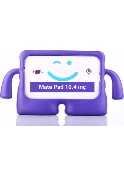 Matepad 10.4 Inç Uyumlu Fuchsia Ibuy Standlı Eğlenceli Çocuk Ruhlu Tablet Kılıfı