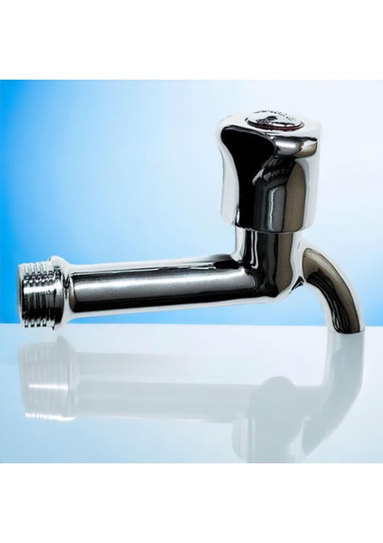 Uzun Musluk Süzgeçli Tuvalet Bahçe Lavabo Musluğu Ara Musluk