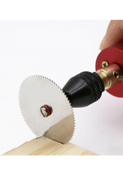 Gravür Mini Dremel Daire Testere Seti Kesme Rötüş Çelik Plastik Ahşap Kesim Hassas Kesi 7 'li Set