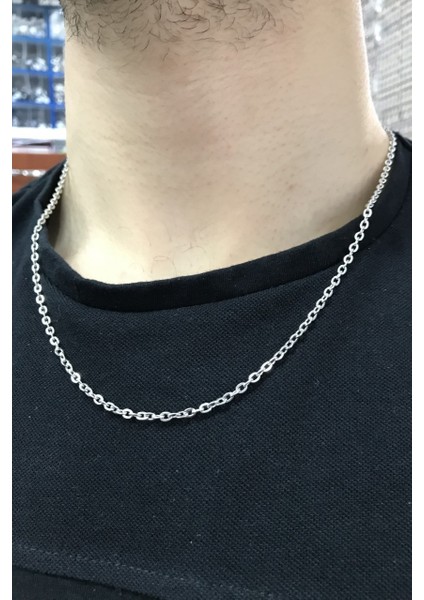 Forse Model Erkek Bileklik ve Kolye Zincir Set eck09s