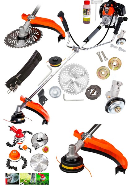 Germany YGT14000 14HPX Metal Şanzıman Yan Tipi Benzinli Motorlu Ot Çalı Çim Biçme Canavar Başlıklı fiyatları