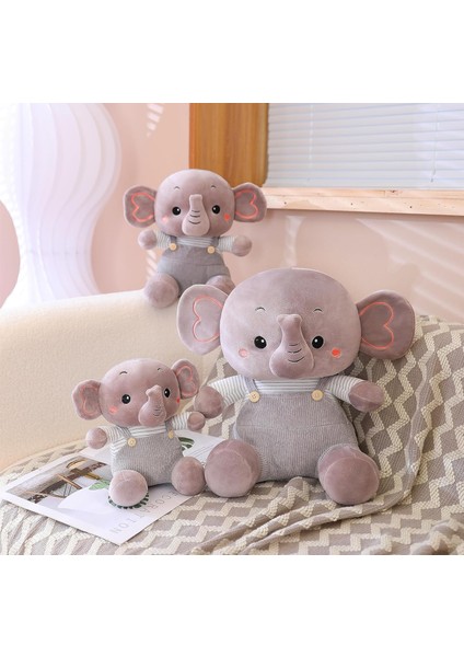 Oyuncaklar Peluş Yastıklar Dolması Fil Sevimli Oyuncak Hediye Tatlı Güzel Fil Peluş Atmak Yastık 40 cm (Yurt Dışından)