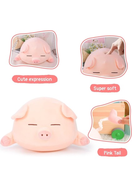 Domuz Peluş Oyuncak Dolması Domuz Sarılma Yastık Peluşlar Domuz Doldurulmuş Hayvan Uyku 23.6" (Yurt Dışından) fırsatları