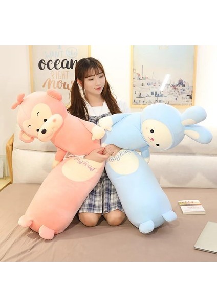 Güzel Tek Boynuzlu Ayı Domuz Tavşan Maymun Peluş Uzun Yastık Kanepe Yastığı Doldurulmuş Hayvan Bebek Yumuşak Bebek Oyuncakları Çocuk Kız Hediye Şeker Çanta Doldurucular Paskalya Se (Yurt Dışından)