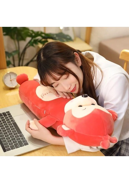 Güzel Tek Boynuzlu Ayı Domuz Tavşan Maymun Peluş Uzun Yastık Kanepe Yastığı Doldurulmuş Hayvan Bebek Yumuşak Bebek Oyuncakları Çocuk Kız Hediye Şeker Çanta Doldurucular Paskalya Se (Yurt Dışından)