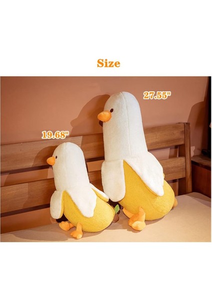 Muz Ördek Peluş Oyuncak, Sevimli Muz Ördek Doldurulmuş Hayvanlar Peluş Bebek Erkek ve Kız Hediye Ev Dekorasyonu Için Sarılma Uyku Peluş Yastık (19.68'', Sarı) (Yurt Dışından) fiyatları