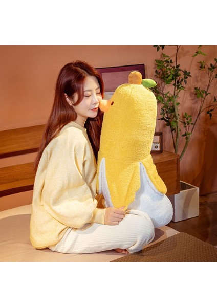 Muz Ördek Peluş Oyuncak, Sevimli Muz Ördek Doldurulmuş Hayvanlar Peluş Bebek Erkek ve Kız Hediye Ev Dekorasyonu Için Sarılma Uyku Peluş Yastık (19.68'', Sarı) (Yurt Dışından) fırsatları