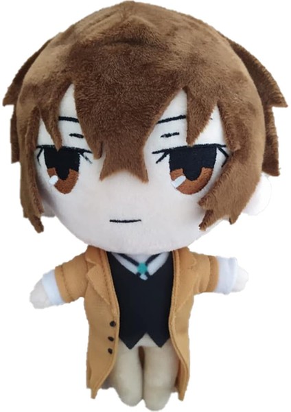 Dazai Peluş Bebek Anime Peluş Hayvan Yumuşak Karikatür Figürü Bsd Oyuncaklar Minderler Yastıklar Hediyeler 7.8 Inç (Yurt Dışından)