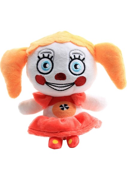 Fnaf Sister Location Sirk Bebek Peluş Oyuncak Dolması Bebek 7'' (Yurt Dışından)