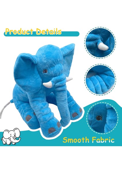 Fil Dolması Hayvan Peluş, 11.8in Sevimli Yumuşak Mavi Sarılma Fil Peluşlar Yastık Oyuncaklar Bebek Kawaii Doğum Günü Hediyesi Yetişkinler Için Çocuk Erkek Kız (Yurt Dışından) modelleri