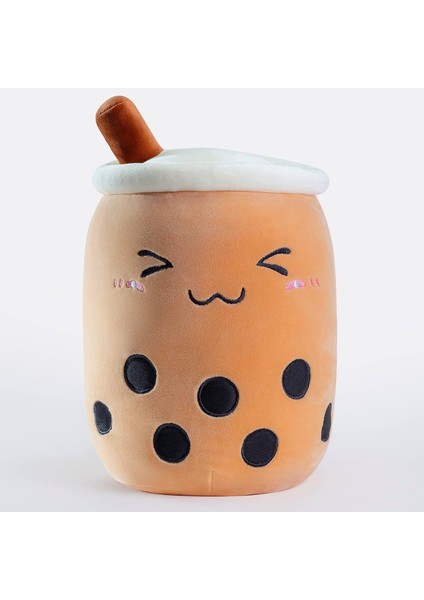 Sevimli Boba Dolması Peluş Kawaii Kabarcık Çay Peluş Yumuşak Yastık Karikatür Süt Çay Bardağı Yastık Gıda Peluş Sarılma Peluş Oyuncaklar Erkekler Kızlar Için Noel Doğum Günü Hediye (Yurt Dışından)