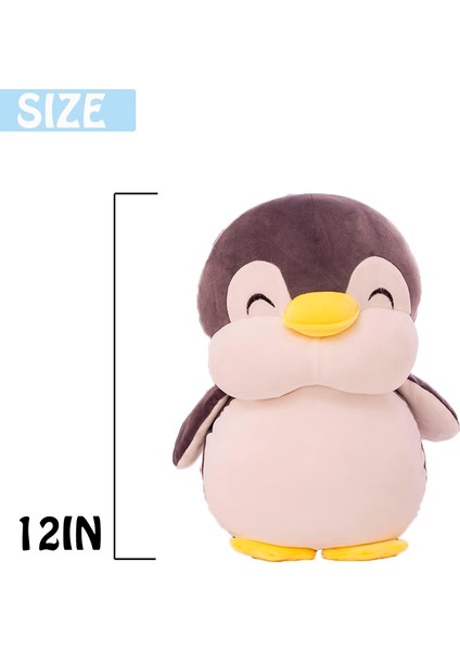12IN Penguen Doldurulmuş Hayvan Doldurulmuş Penguen Oyuncak Gerçekçi Penguen Bebek Genç Çocuk Hediyeleri Için Sevimli Doldurulmuş HAYVANLARU2026 (Yurt Dışından)