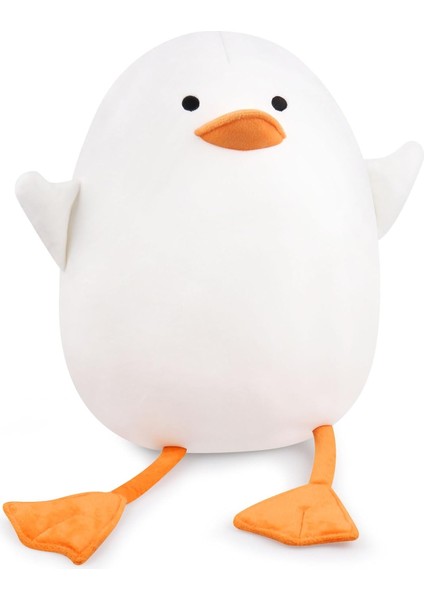 Beyaz Ördek Peluş Yastıklar, 19.6U201DÖRDEK Doldurulmuş Hayvan, Benzersiz Ördek Sarılma Yastık Peluş Oyuncak,kawaii Beyaz Ördek Peluşlar,squishy Ördek Sarılma Yastık Yastık Bebek (Yurt Dışından)