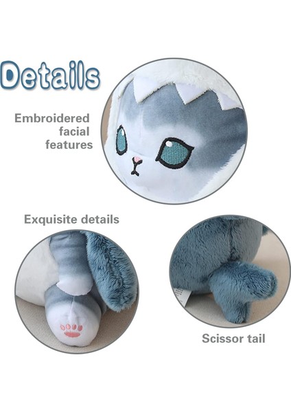 Peluş Yastık Sharkcat Peluş Sevimli Stres Giderici Hugs Oyuncaklar Noel Cadılar Bayramı Doğum Günü Hediyeleri Çocuk Boys Için En Iyi Hediye (Mavi, 12 Inç) (Yurt Dışından) fiyatları