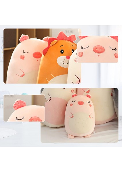 17.7in Yumuşak Domuz Anime Peluş Yastık Sevimli Dolması Hayvan Peluş Oyuncak Kawaii Peluşlar Odası Dekor Noel Süslemeleri Hediyeler Kadınlar Için Çocuk Doğum Günü (Yurt Dışından) fırsatları