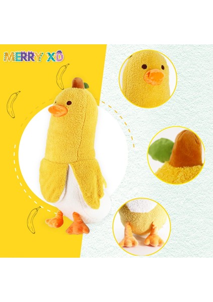 Muz Ördek Peluş Oyuncak Yumuşak Dolması Sarılma Yastık, Uyku Için Sevimli Ördek Peluş, Çocuklar Için Muz Doldurulmuş Hayvan Bebek Hediye Sarı 19.68'' (Yurt Dışından) fırsatları