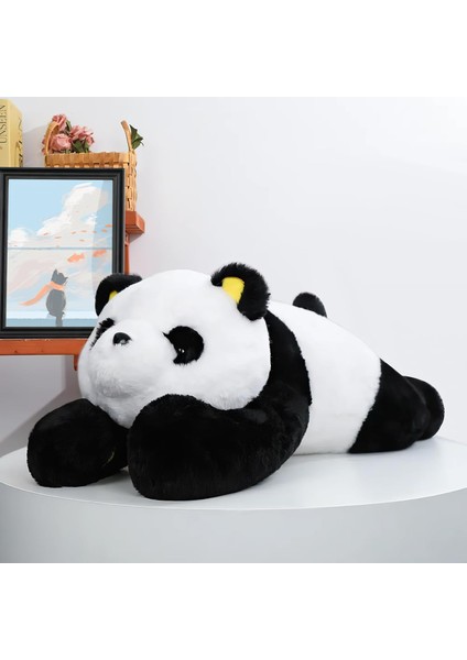Panda Doldurulmuş Hayvan, 23.6 "ağırlıklı Doldurulmuş Hayvanlar Kawaii Panda Peluşlar Sevimli Panda Peluş Oyuncaklar Yumuşak Dev Peluş Doldurulmuş Panda Ayı Hayvanlar Yastık Çocukl (Yurt Dışından)