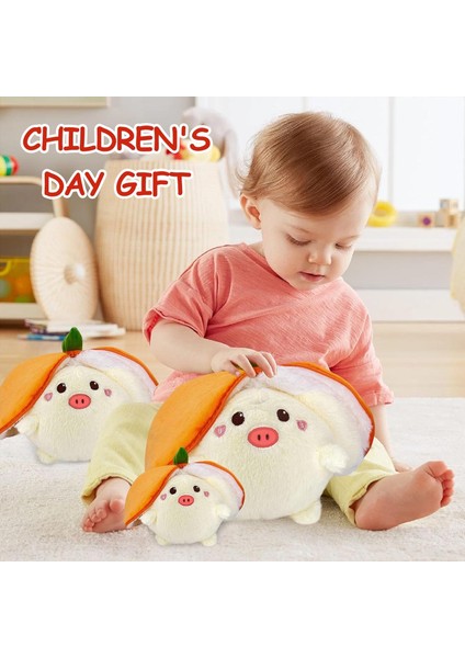Tersinir Peluş Domuz Trabzon Hurmasına Dönüşür, Bebek ve Yetişkin Hediyesi Için Trabzon Hurması Stuffie'de Komik Domuz Doldurulmuş Hayvan Peluş Oyuncak (Trabzon Hurması Domuz, 13,7 (Yurt Dışından) fiyatları