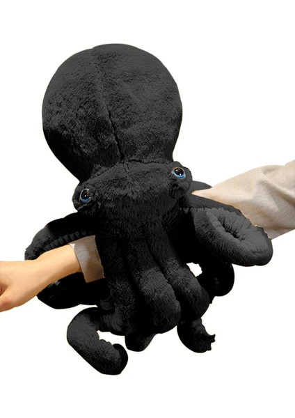 Ahtapot Doldurulmuş Hayvanlar Ahtapot Peluş Bebek Oyuncakları Ahtapot Doldurulmuş Oyuncaklar Çocuklar ve Aşıklar Için Hediye Doğum Günü, Noel, Sevgililer Günü (Siyah) (Yurt Dışından)