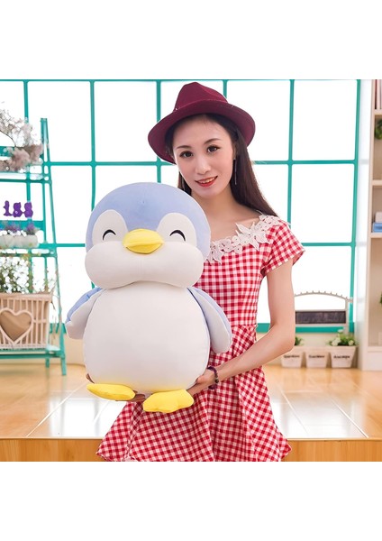 Peluş Penguen Dolması Hayvan Oyuncaklar, Yumuşak Penguen Şeyler Peluş Bebek Hediye Çocuklar Için Kız Erkek Kız Arkadaşı Sevgililer Günü Hediyeleri Atmak Yastık (Mavi, 19.6IN/50CM) (Yurt Dışından) fırsatları