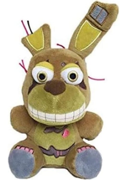 Springtrap Peluş Oyuncak Doldurulmuş Hayvan Bebek Fan Yapımı Peluşlar Erkek Kız Için Peluş Hediye (Yurt Dışından)