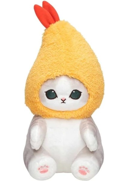 Kızarmış Karides Kedi Peluş Oyuncak Sevimli Kedi Dolması Hayvan Peluş Bebek, 7 ''yumuşak Dolması Karides Yavru Yastık Çocuklar Erkekler Kızlar Için Noel Doğum Günü Hediyeleri (Yurt Dışından)