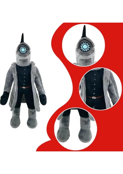 Skibidi Tuvalet Konuşmacı Patronlar Ses Peluş Titan Sesli Oyuncaklar Kameraman Bebek Korku Oyunu Eğlenceli ve Tuhaf Üçlü Kameraman Yumuşak Peluş (Stp-11) (Yurt Dışından) modelleri