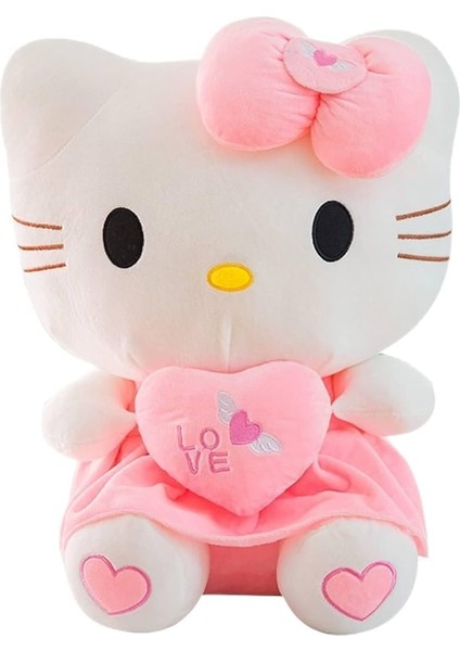 Sevimli Yavru Kedi Peluş, Yumuşak Kedi Peluş Oyuncak Yastık Kızlar ve Hayranlar Için Doğum Günü Hediyesi (Yurt Dışından)