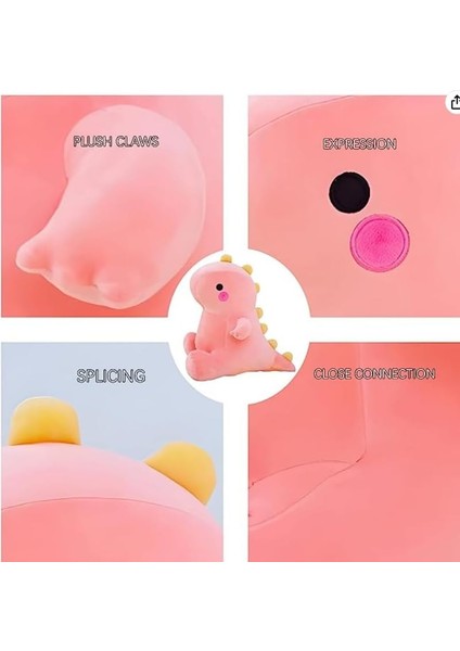 Sevimli Dinozor Peluş Oyuncaklar，dinozor Doldurulmuş Hayvanlar Şekil Büyük Sarılma Yastık Yumuşak 3D Oyuncak，dinozor Peluş Bebek Çocuk Kız Erkek Çocuklar Için Sevimli Doğum Günü He (Yurt Dışından) modelleri