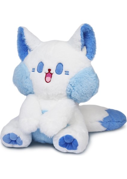 Sevimli Tilki Doldurulmuş Hayvan Peluş Oyuncak - Büyük Kuyruklu Tersinir Yumuşak Peluş Tilki - Çocuklar, Bebekler ve Küçük Çocuklar Için Hediyeler Için Kawaii Tilki Sarılabilir Pel (Yurt Dışından)