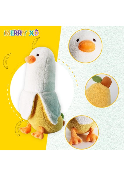 Muz Ördek Peluş Oyuncak Yumuşak Dolması Sarılma Yastık, Uyku Için Sevimli Ördek Peluş, Çocuklar Için Muz Doldurulmuş Hayvan Bebek Hediye Beyaz 19.68'' (Yurt Dışından) modelleri