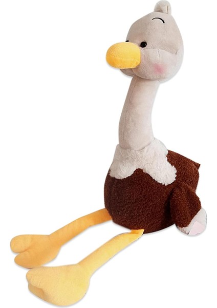 Devekuşu Peluş Doldurulmuş Hayvan Yastık Sevimli Kahve Kuş Peluş Oyuncak Çocuklar Için Hediye 11.8" (Yurt Dışından)