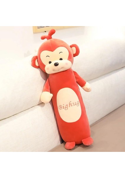 Güzel Tek Boynuzlu Ayı Domuz Tavşan Maymun Peluş Uzun Yastık Kanepe Minderi Dolması Hayvan Doll Yumuşak Bebek Oyuncakları Çocuk Kız Hediye Paskalya Yumurtası Dolgular Doğum Günü No (Yurt Dışından)