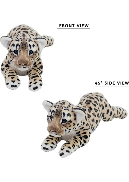 Çita Doldurulmuş Hayvan, 16 "leopar Doldurulmuş Hayvan Çita Doldurulmuş Peluş Oyuncaklar Sevimli Safari Gerçekçi Doldurulmuş Hayvanlar Jaguar Peluş Doğum Günü Hediyesi Çocuklar Içi (Yurt Dışından)