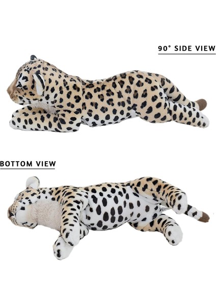 Çita Doldurulmuş Hayvan, 16 "leopar Doldurulmuş Hayvan Çita Doldurulmuş Peluş Oyuncaklar Sevimli Safari Gerçekçi Doldurulmuş Hayvanlar Jaguar Peluş Doğum Günü Hediyesi Çocuklar Içi (Yurt Dışından)