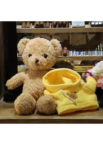 Sevimli Teddy Bear Peluş Doldurulmuş Hayvan, Kahve Kapşonlu Teddy Bear, Çocuklar Için Hediyeler (19.6 "pembe) (Yurt Dışından)