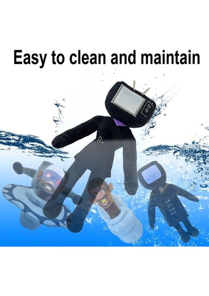 Tvman/speakerman Titan Hoparlör Adam Peluş, Hoparlör Adam Peluş, Skibidi Tuvalet Peluş, Titan Hoparlör Adam Peluş Çocuklar Için Hayranlar Koleksiyoncular 1 Adet (Yurt Dışından) indirimleri
